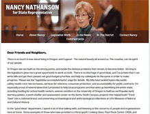 Tablet Screenshot of nancynathanson.org
